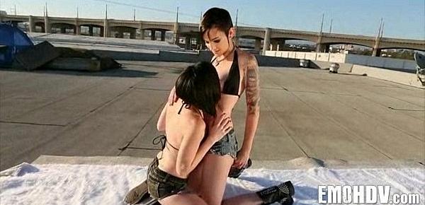  Hot emo lesbian babes 042